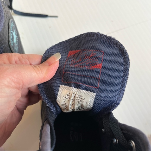 CONVERSE ALT EXPLORATION CHUCK 70 HIGH TOP NAVY BLUE WOMEN’S 8  Runs Big - Picture 8 of 10